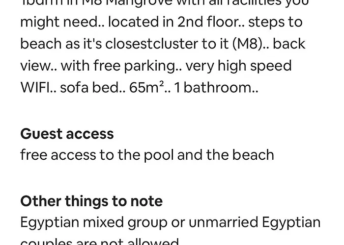Appartement M8 Free Access To The And Pool Hurghada